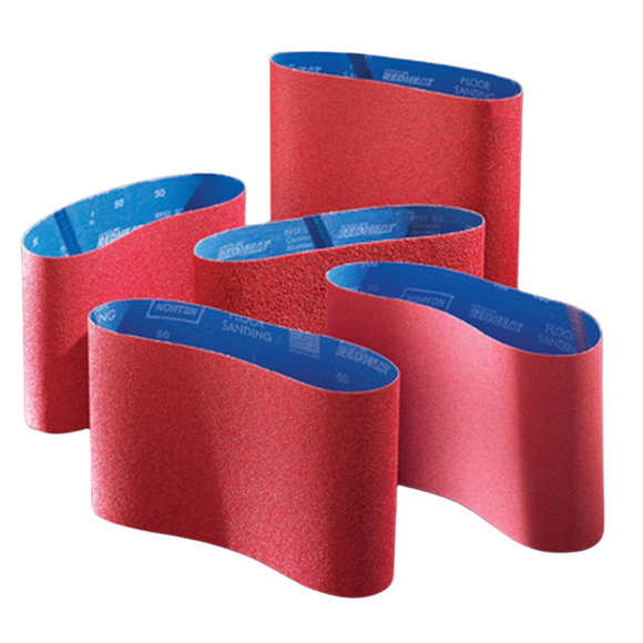 Norton Red Heat Belts 7 7/8″ X 29 1/2″