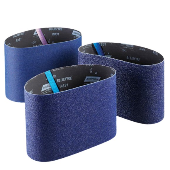 Norton Blue Fire Cloth Belt 7 7/8″ X 29 1/2″